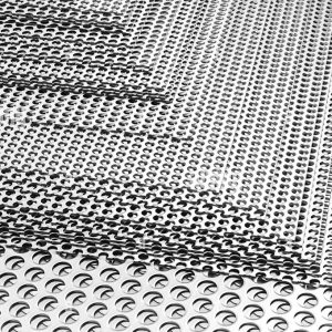 perforated metal sheet steel aluminium